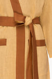 Halos Robe in Mustard