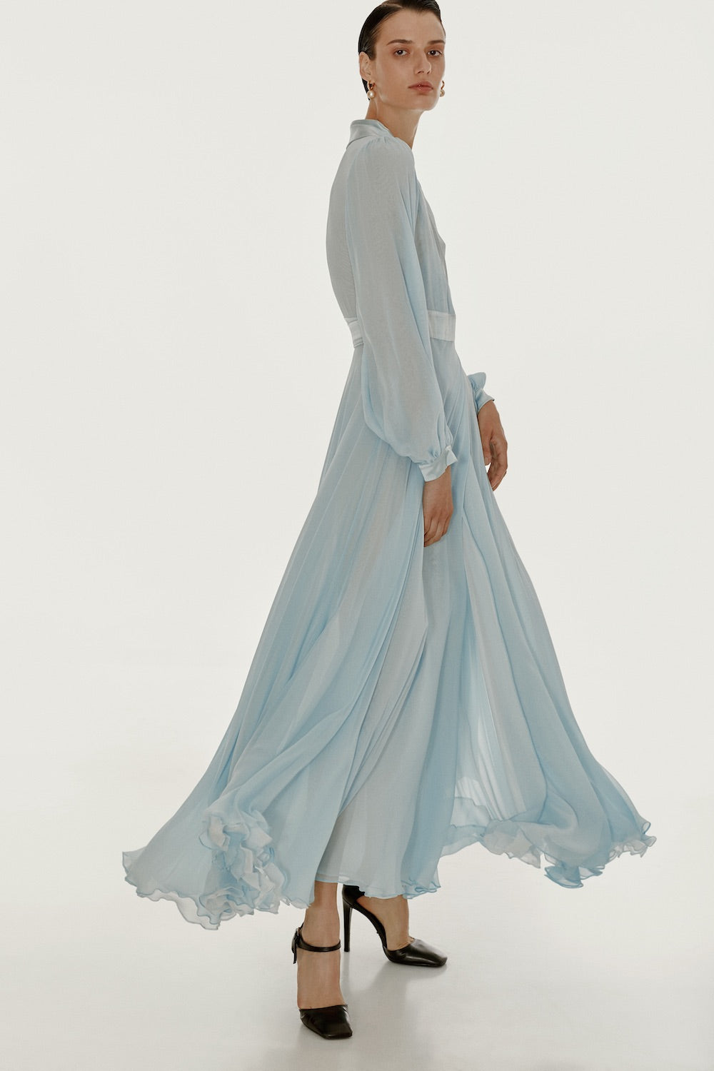 Floaty chiffon dress online