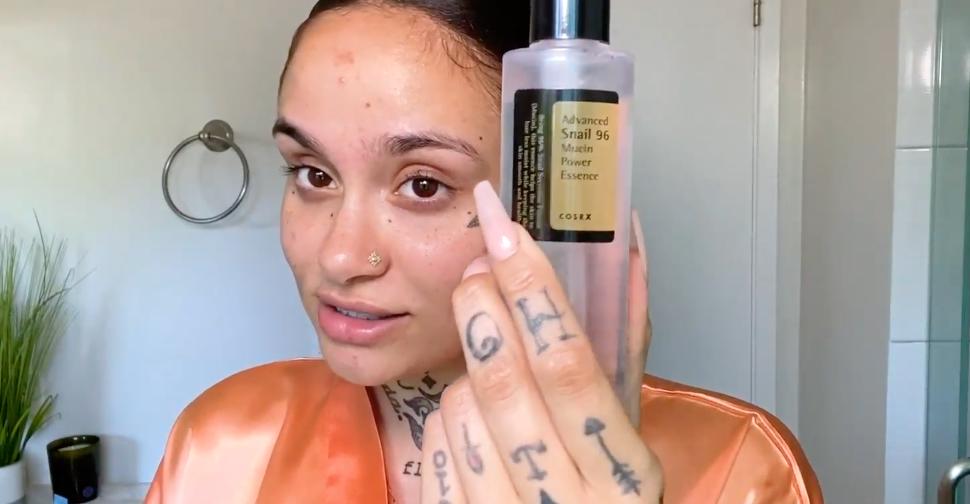 Kehlani Shares Her Quarantine Skin-Care and Sunset-Inspired Makeup Routine