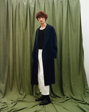 Cashmere Housecoat in Navy