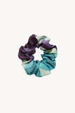 Silk Hair Ties Gift Set in Floral Black