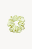 Silk Hair Ties Gift Set in Floral Black