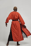 Halos Robe in Burnt Orange