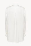 Women pajama lightweight shirt in white