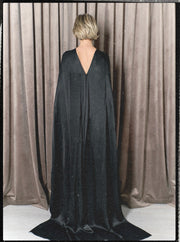 Carole Cape Top in Black