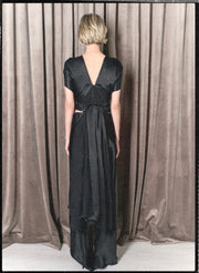 Carole Cape Top in Black