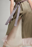 Aurora Robe in Olive & Powder