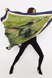 Muse 135x135 Silk Scarf