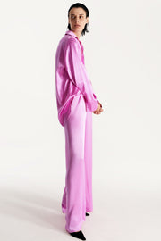 Women pajama lightweight shirt in pink