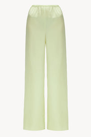 Women pajama fluid pant in sorbet green
