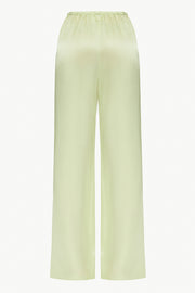 Women pajama fluid pant in sorbet green