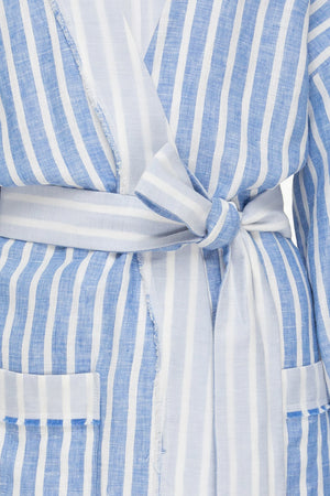 Lava Robe Maya Blue Stripes
