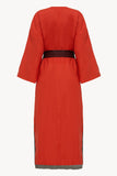 Halos Robe in Burnt Orange
