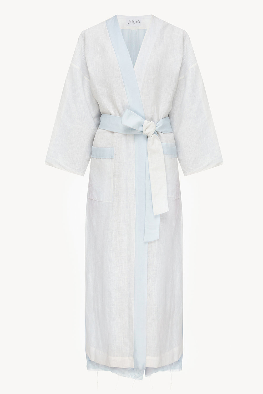 Halos Robe in Sky White