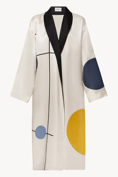 Reversible After DADA Silk Black Robe