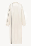 Reversible white robe