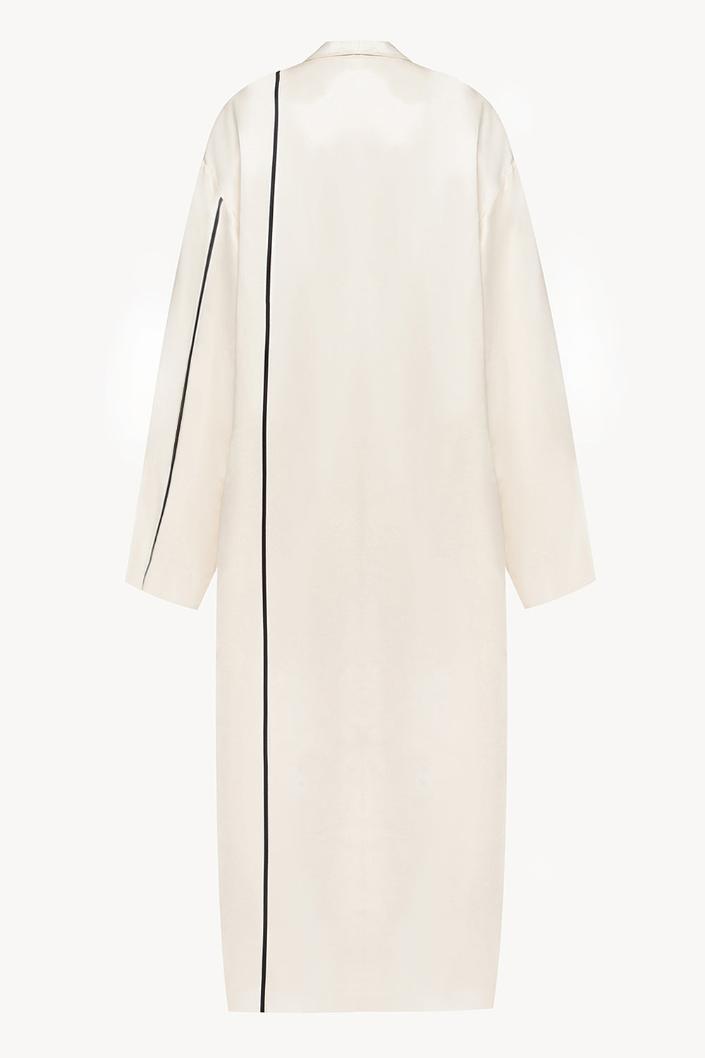 Reversible white robe