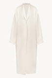 Reversible white robe