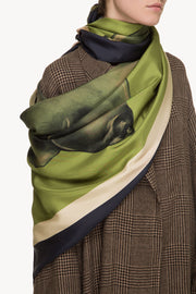 Muse 135x135 Silk Scarf