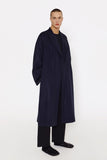 Cashmere Housecoat in Navy